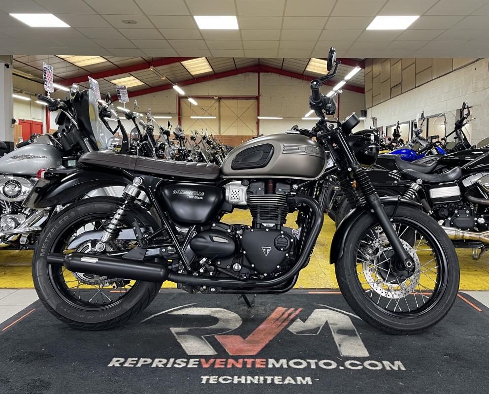 Triumph 900 BONNEVILLE T100 BLACK A2 REP.ECH.POSS 6999€